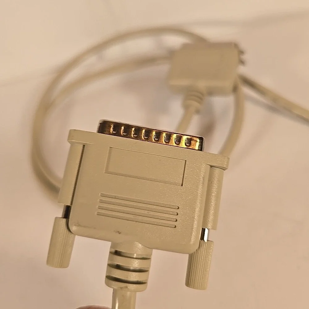 USED E119932 AWM 20276 80C 30V VW-1 Copartner 5 Foot Computer Printer Cable